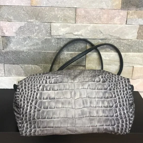 Longchamp Le Pliage Crocodile-Print Tote - Picture 7 of 9